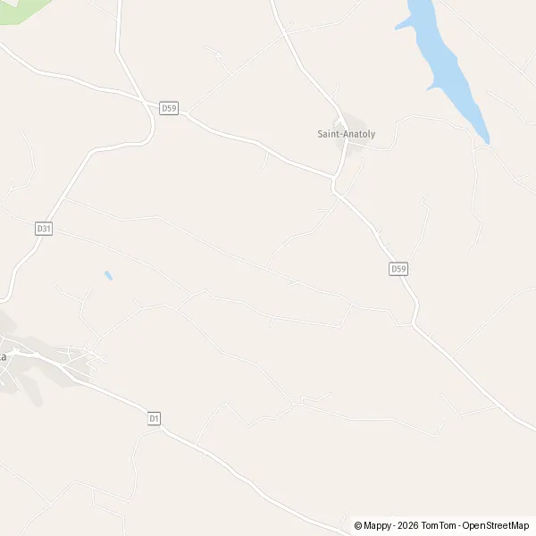 Plan La Croix : carte de La Croix, 31570 Lanta et infos pratiques