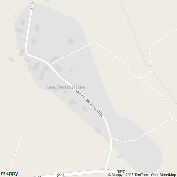 Carte Les Fenouillés, 31590 Verfeil