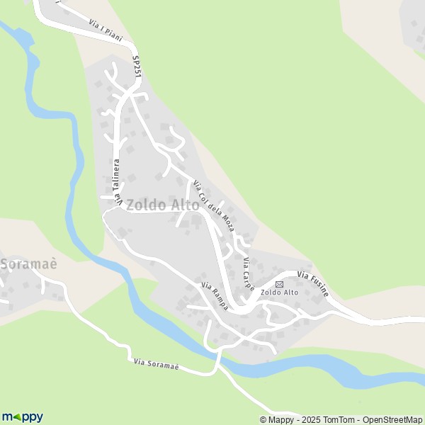 Carte Zoldo Alto, 32010 Val di Zoldo
