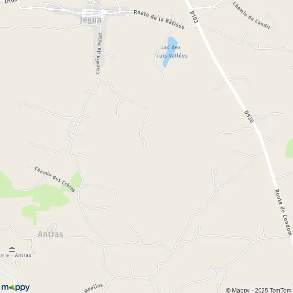 Carte Le Luc, 32360 Jegun