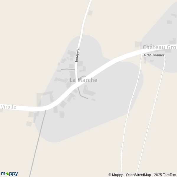 Carte La Marche, 33126 Fronsac