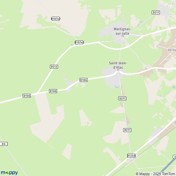 Plan martignas sur jalle carte de martignas sur jalle 33127 et