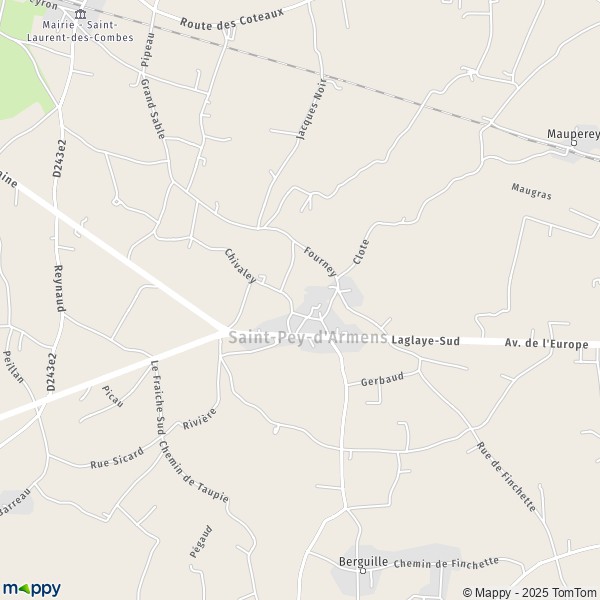 Carte Le Basque, 33330 Saint-Pey-d'Armens