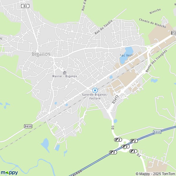 Carte Facture Nord, 33380 Biganos