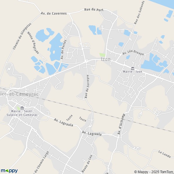 Carte Colas, 33450 Izon