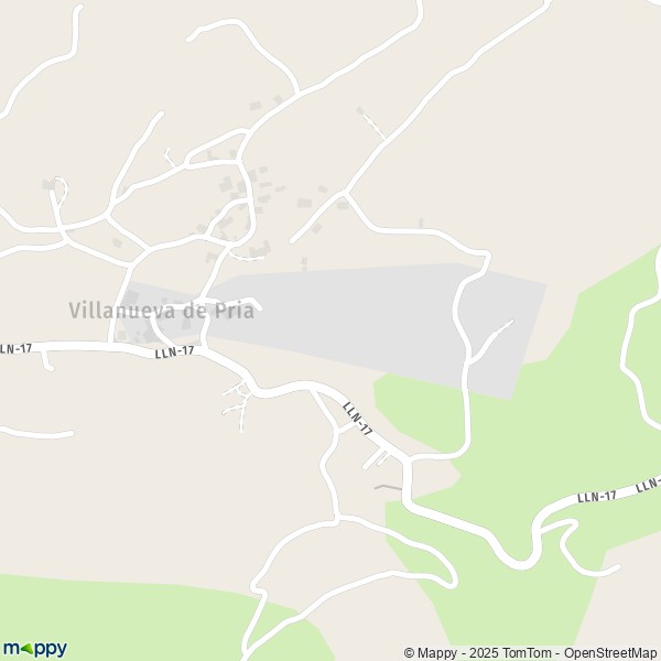 Carte Villanueva de Pria, 33591 Llanes