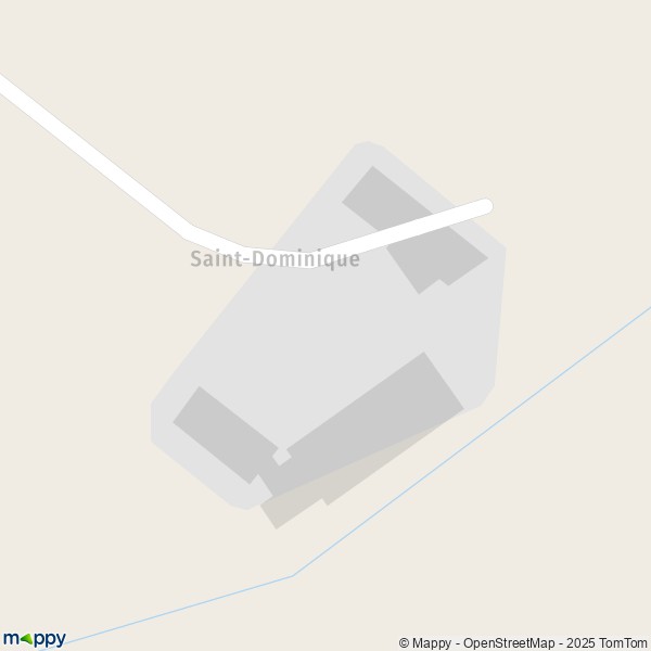 Carte Saint-Dominique, 34150 Aniane