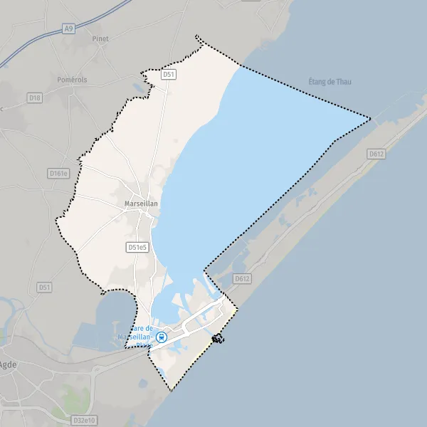 Plan Marseillan Carte De Marseillan Et Infos Pratiques