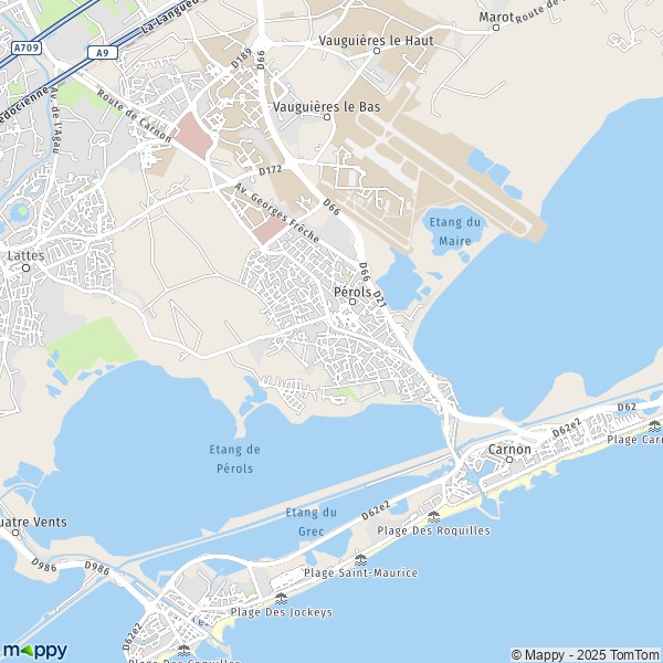 Carte P.A. de la Méditerranée, 34470 Pérols