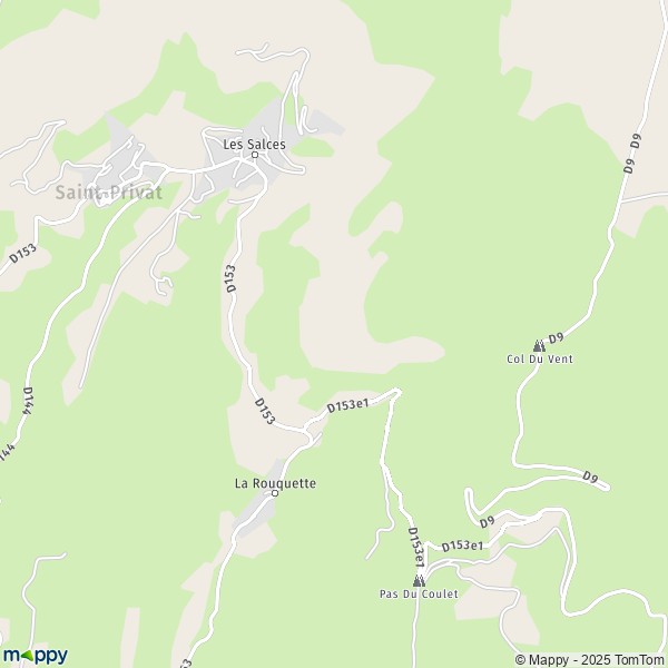 Carte Grange de Jaoul, 34700 Saint-Privat