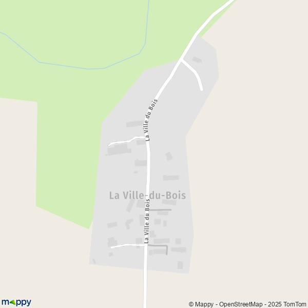 Carte La Ville-du-Bois, 35460 Maen-Roch