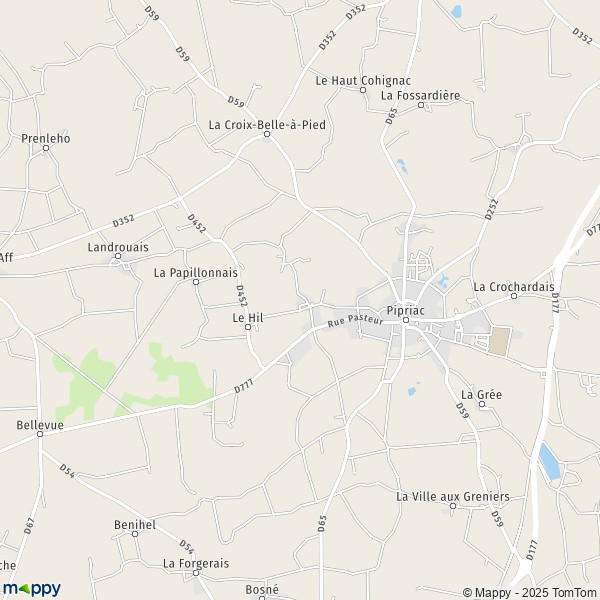 Carte Colombel, 35550 Pipriac