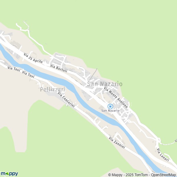 Carte San Nazario, 36029 Valbrenta
