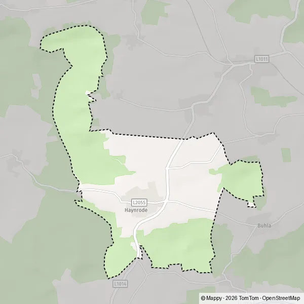 La carte pour la ville de 37339-37345 Haynrode