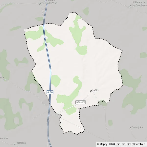 Plan Topas : carte de Topas (37799) et infos pratiques