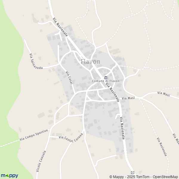 Carte Flavon, 38010 Contà