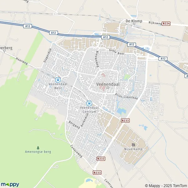 Plan Veenendaal carte de Veenendaal (3901) et infos pratiques
