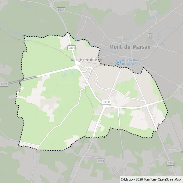 Plan Saint Pierre Du Mont Carte De Saint Pierre Du Mont Et Infos Pratiques