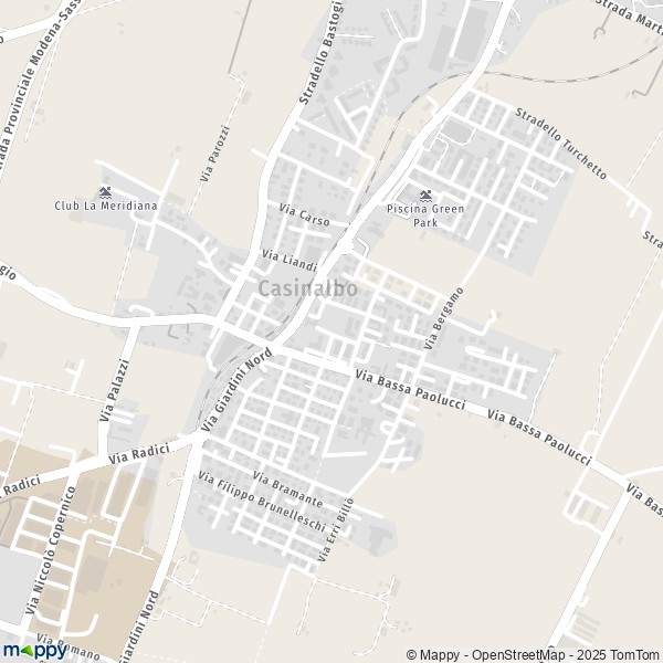 Carte Casinalbo, 41043 Formigine