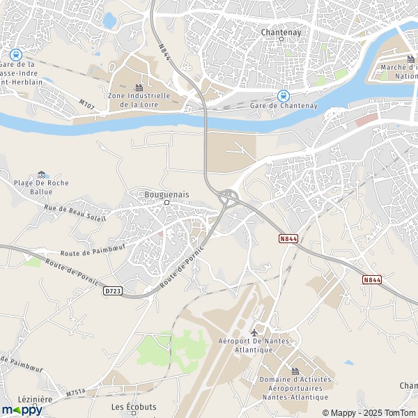 Carte la Bouvre, 44340 Bouguenais