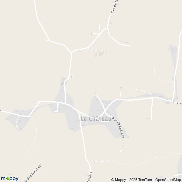 Carte Le Château, 44360 Vigneux-de-Bretagne
