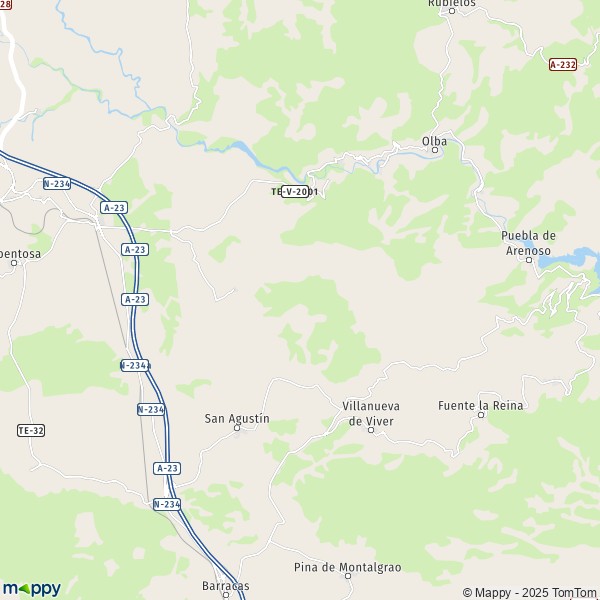 La carte pour la ville de 44480 San Agustín