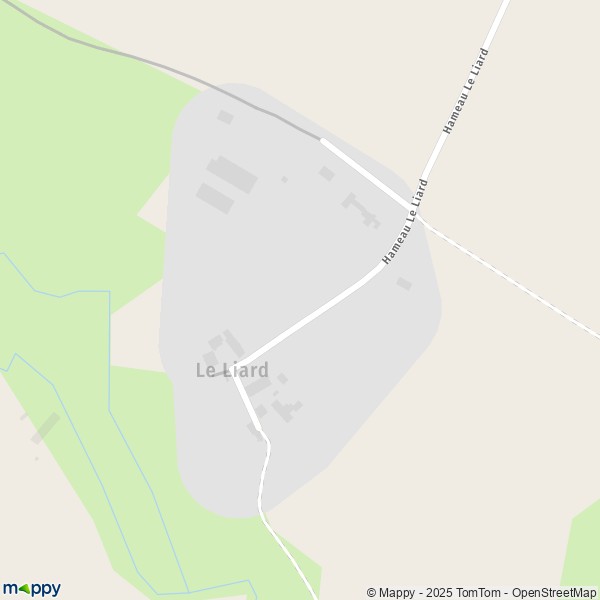 Carte Le Liard, 45210 Griselles