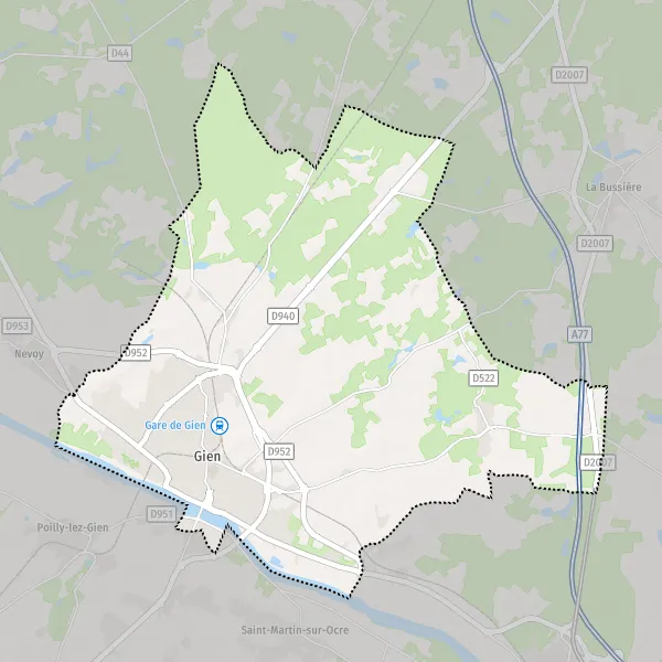 Plan Gien Carte De Gien 45500 Et Infos Pratiques