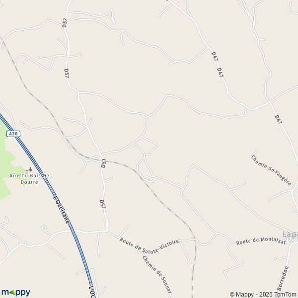 Carte Savignac, 46230 Belfort-du-Quercy