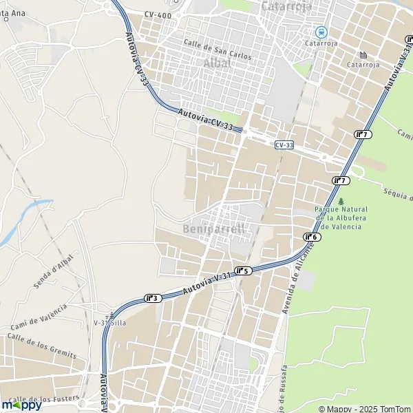 Plan Beniparrell carte de Beniparrell (46460) et infos pratiques