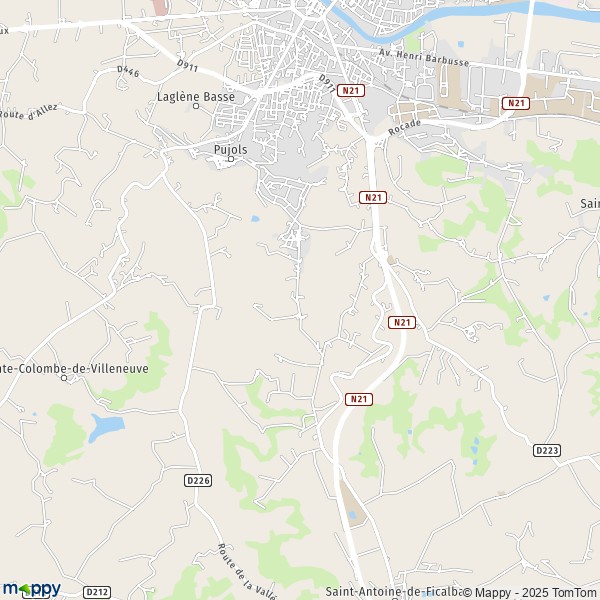 Carte Z.I. Le Rooy, 47300 Villeneuve-sur-Lot