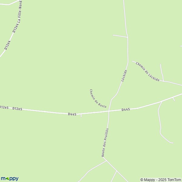 Carte Le Basta, 47700 Pindères