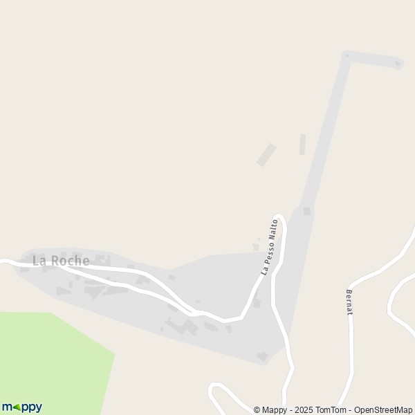 Carte La Roche, 48240 Saint-André-de-Lancize