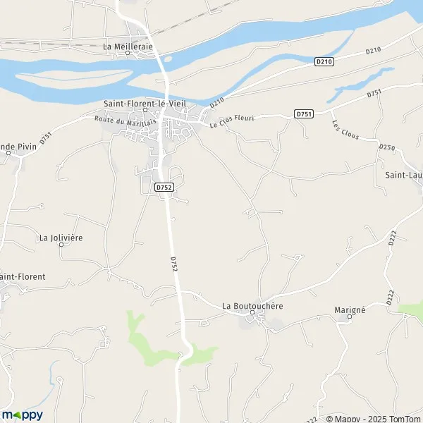 Plan maugessurloire carte de maugessurloire (49110) et infos pratiques