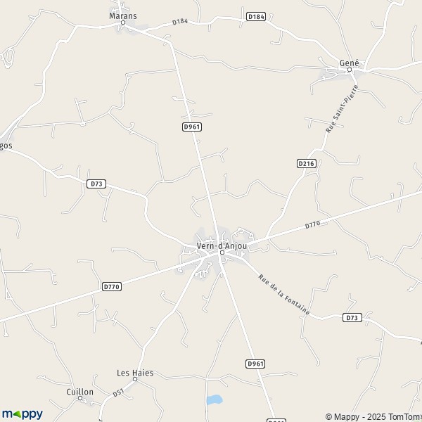 Carte Le Moulin Neuf, 49220-49370 Erdre-en-Anjou