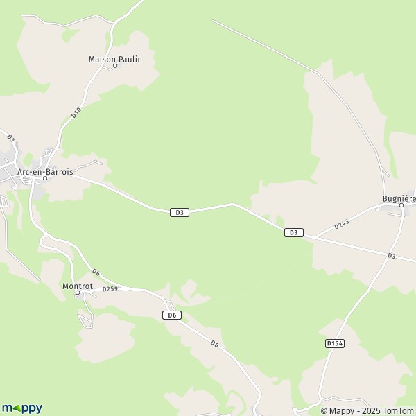 Carte Z.I. de la Vendue, 52000 Chaumont