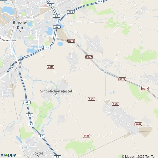 Plan Den Dungen carte de Den Dungen (5275) et infos pratiques