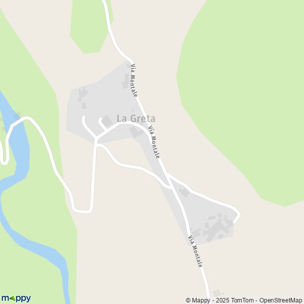 Carte La Greta, 54015 Comano