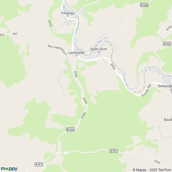 Plan saintjoire carte de saintjoire (55130) et infos pratiques