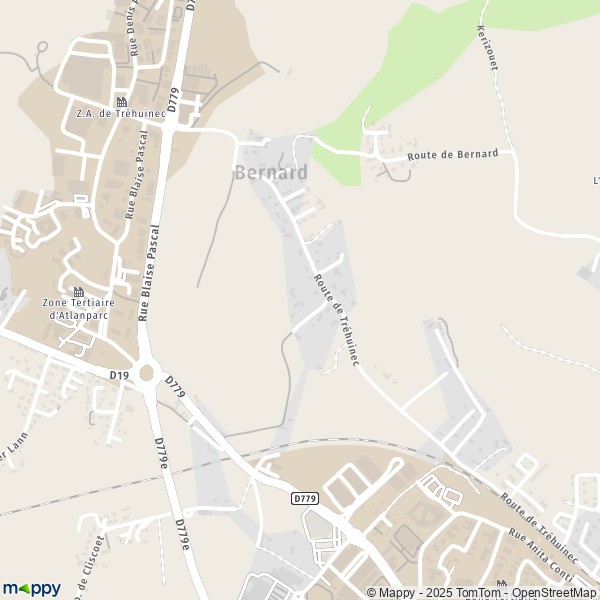 Carte Bernard, 56000 Vannes