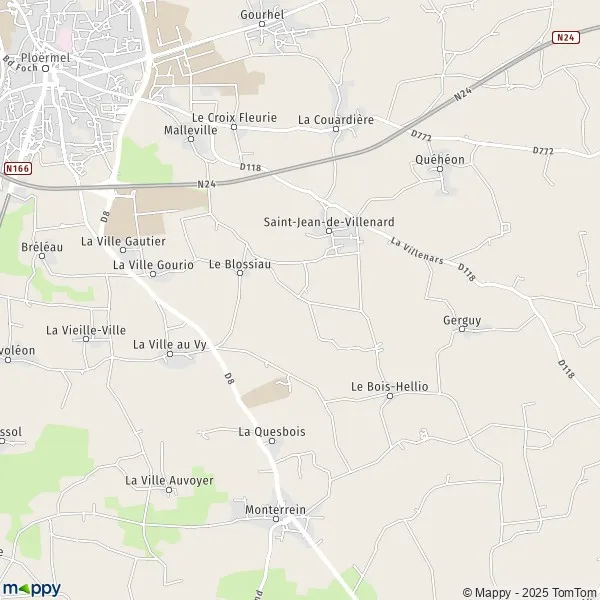 Plan locmine carte de locmine (56500) et infos pratiques