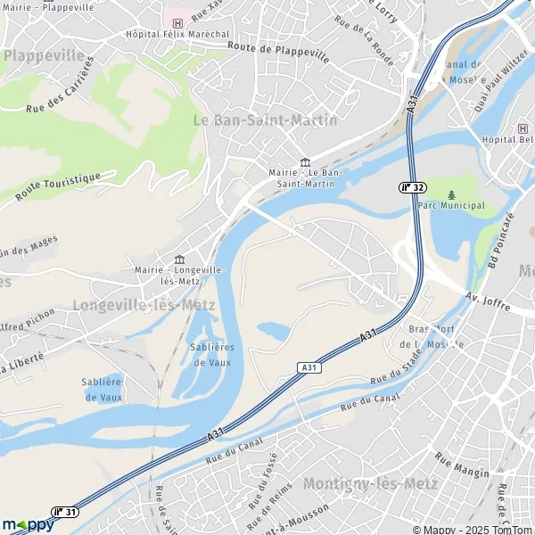 Plan Longeville Les Metz Carte De Longeville Les Metz 57050 Et Infos Pratiques