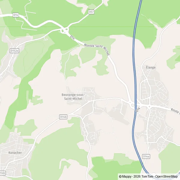 Plan De Forbach 57600 _ Forbach Centre Ville – KUGLQU