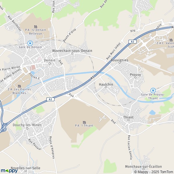 Carte Cité de la République, 59121 Haulchin