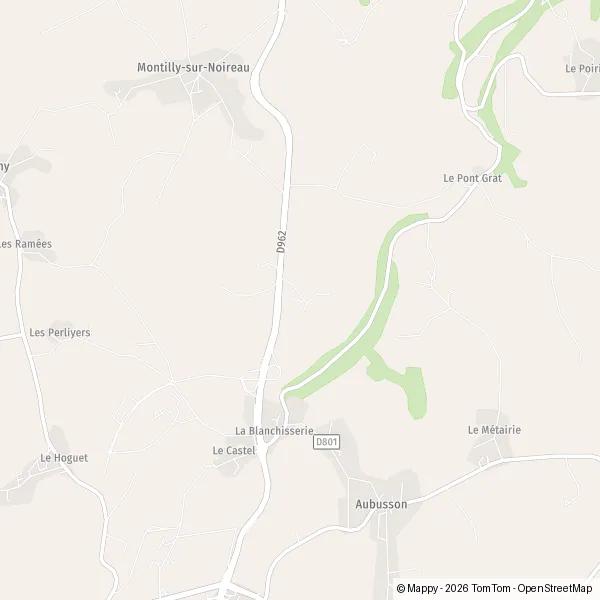 Plan La Canne : carte de La Canne, 61100 Montilly-sur-Noireau et infos ...