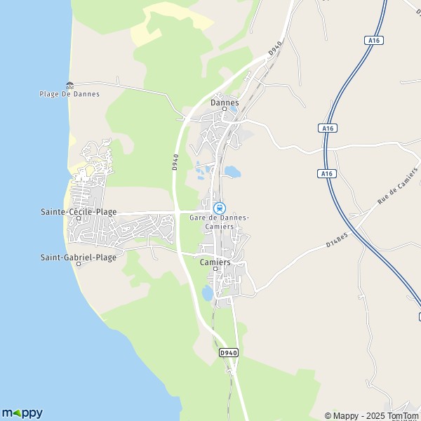 Carte la Boulonnaise, 62176 Camiers