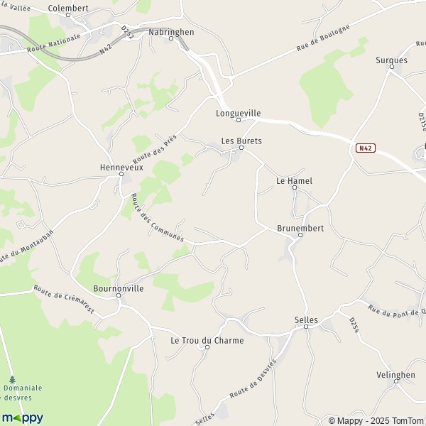 Carte Z.I. du Fond Squin, 62500 Saint-Martin-lez-Tatinghem