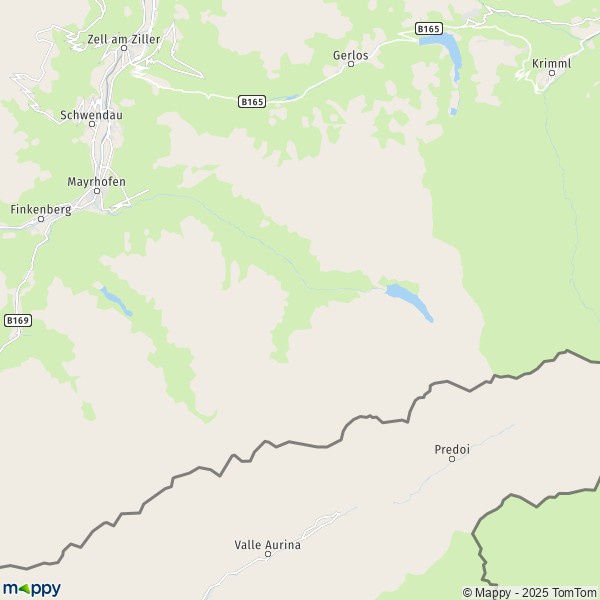 La carte pour la ville de Brandberg 6290