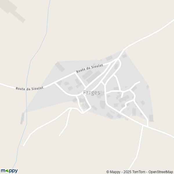 Carte Farges, 63210 Saint-Bonnet-près-Orcival