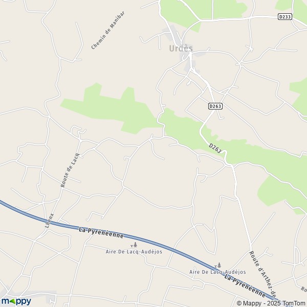 Carte Carré, 64170 Lacq